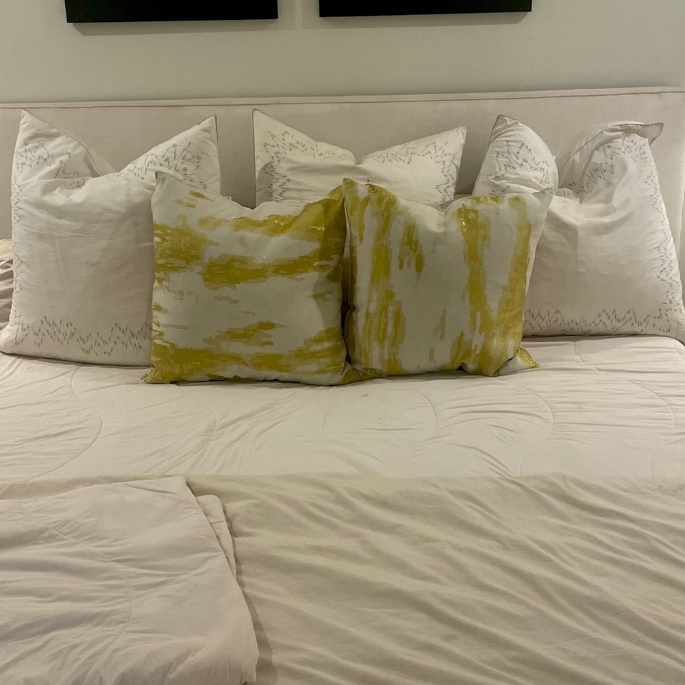 Two Emdee Accent Pillow Covers with Insert Included